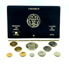 Coffret Monnaie De Paris 1979 - Pièces Fleurs De Coins - FDC France