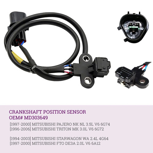 Crank angle sensor for - crank,