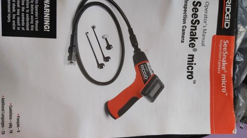Ridgid micro camera seesnake - ridgid,