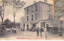 95 - SAN63531 - SURVILLIERS - Le Café de la Gare - En l'état