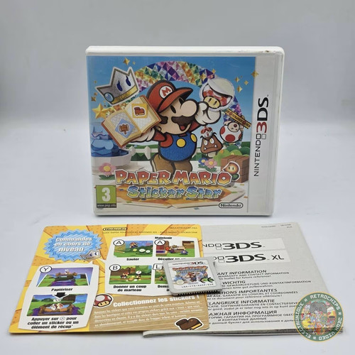 Paper mario sticker star 3ds - :,