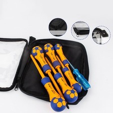 Pour électricien magnétique 7 pièces jeu de tournevis isolés kit d'outils à