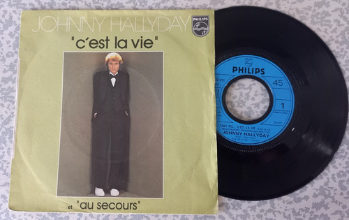 Vinyle johnny hallyday - hallyday, 45