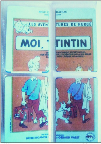 Tintin telecarte puzzle - telecarte,