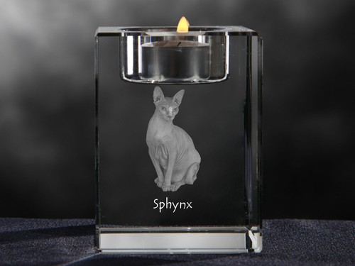 Sphynx chat bougeoir en - sphynx,