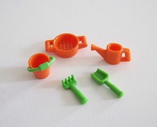 PLAYMOBIL (1506) ENFANTS - Lot de Jouets Orange & Vert 3308 3497 3660 3713 4149