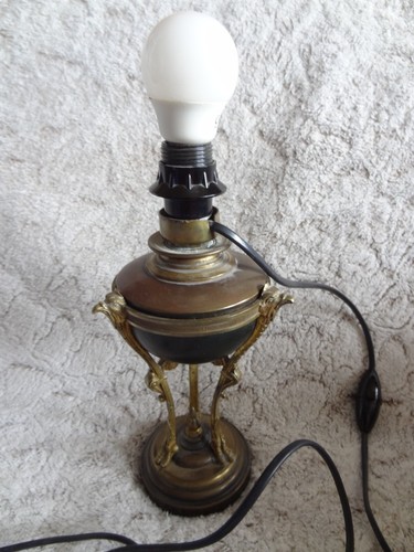 Ancienne lampe pétrole - lampe, à