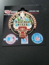 CHICAGO BULLS 1998 NBA CHAMPIONS RARE COLLECTIBLE PIN NBA CHAMPS 
