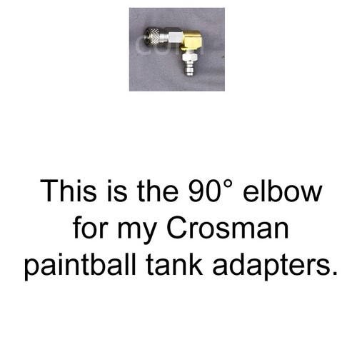 Degree elbow for crosman - 90,