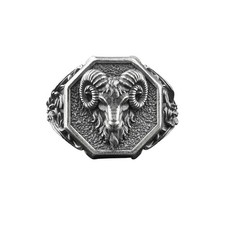 Bague chevalière homme signe