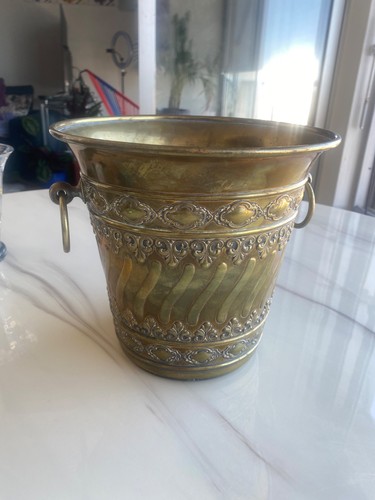 Superbe seau jardinière - seau,