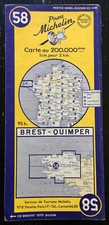 CARTE MICHELIN ANCIENNE N°58