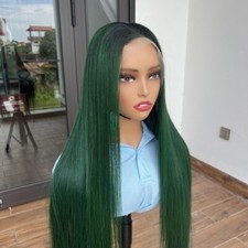 Wig Green Vietnam Single Drawn High Quality Lace HD 13x8 24inch(60cm)