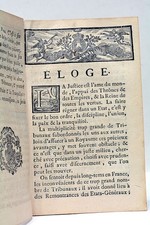 LIVRE ANCIEN ÉLOGE AGUESSEAU