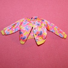 Blouson fleurs poupée Sindy Hasbro vintage