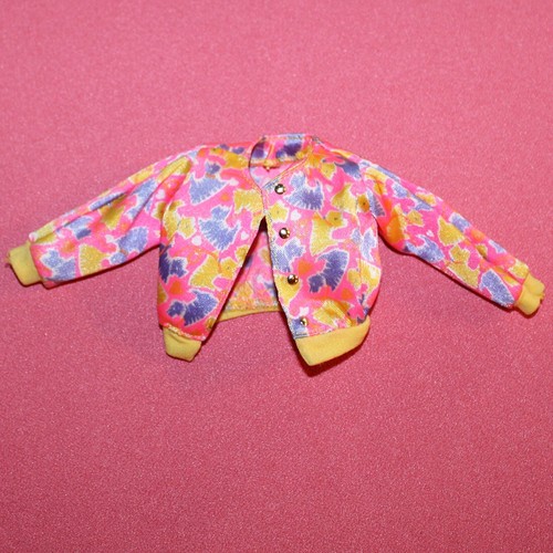 Blouson fleurs poupée - , sindy
