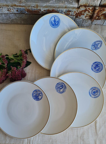 Rare anciennes assiettes - 6,