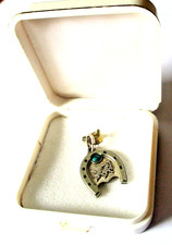Ancien pendentif argenté fer - argenté,