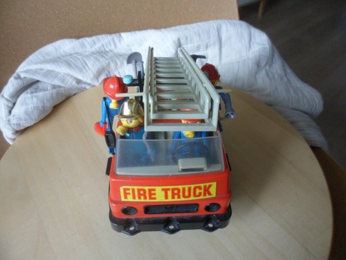 Camion pompier playmobil - pompier,