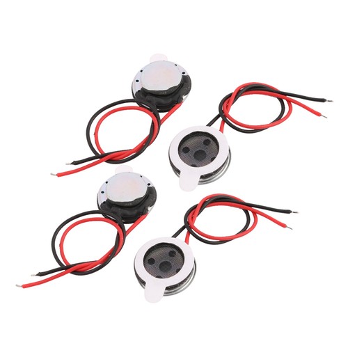 4pcs 10mm dia haut parleur - 10mm, 1w