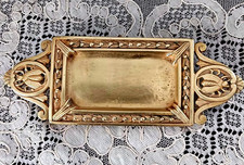 CENDRIER BRONZE doré ABEILLES