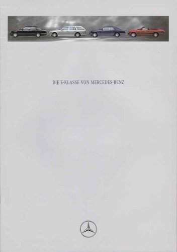 Brochure mercedes w124 - brochure,