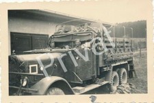 Photo WK II Camion Henschel