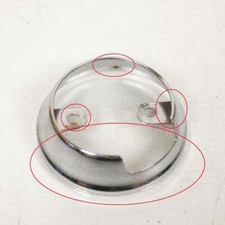 Cuvelage chromé de compte