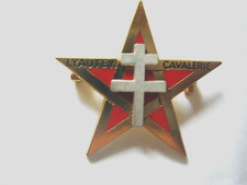 INSIGNE CAVALERIE LE 1° REGIMENT DE SPAHIS LYAUTEY CAVALERIE Y. DELSART