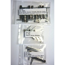 Complete Set of 16 Sliders – Roland SH-101, Synthétiseur,PIÈCES DÉTACHÉES