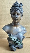 Buste femme sur enclume et - buste,