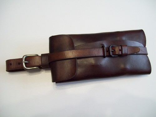 Militaria ww1 étui cuir - militaria,