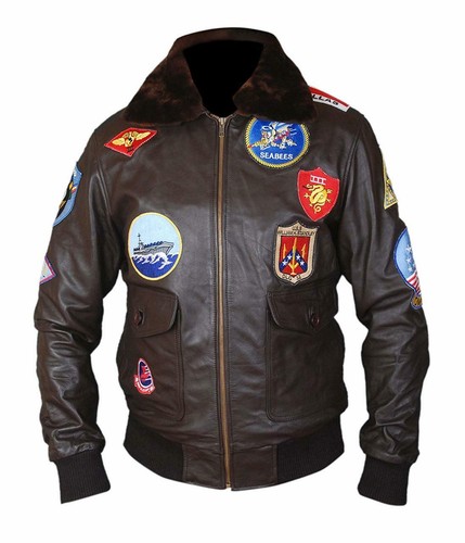 Veste pilote bomber cuir - bomber,