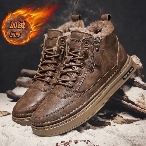 Bottes cuir fausse - bottes,