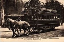 CPA PARIS Moyens de tranport