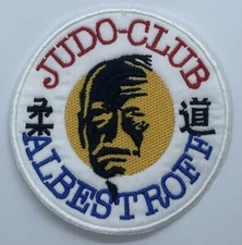 ÉCUSSON/PATCH - JUDO-CLUB - ALBESTROFF - diam 8,3cm. !!  (E2)