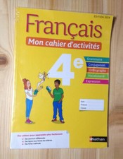 Livre mon cahier d'activités