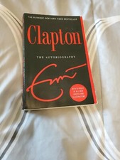 CLAPTON/THE AUTOBIOGRAPHY/ERIC CLAPTON!! Paperback in " Very Good Condition"