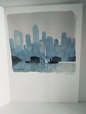 Tirage numéroté Roger MÜHL - New-York - les villes musiciennes - 1990 - 791/5000