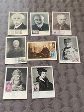 BON LOT DE 8 CARTES  1 ER JOUR