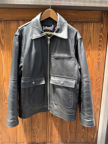 Schott police leather jacket - schott,