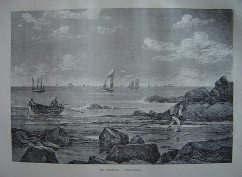 Gravure île d - d', oléron