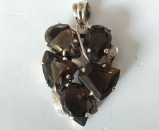 ANCIEN GRAND PENDENTIF ARGENT