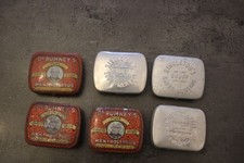 Lot de 6 boites à tabac