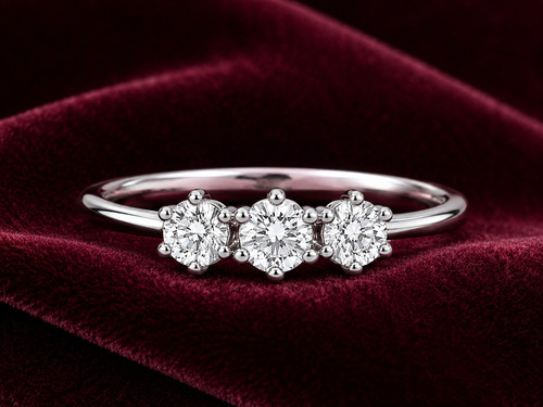 Bague fiançailles trilogie - de,