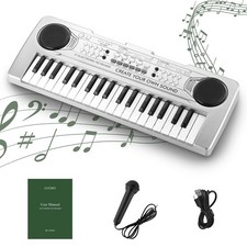 Clavier Piano Électronique Enfants 37 Touches Musique Piano Portable Mini Num...