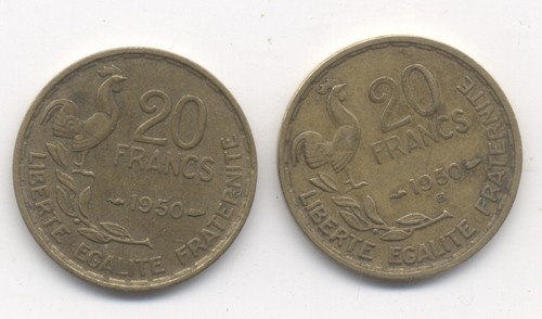 Francs georges guiraud 1950 - 20,