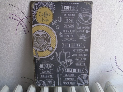 Tole metal coffer house cafe - house,