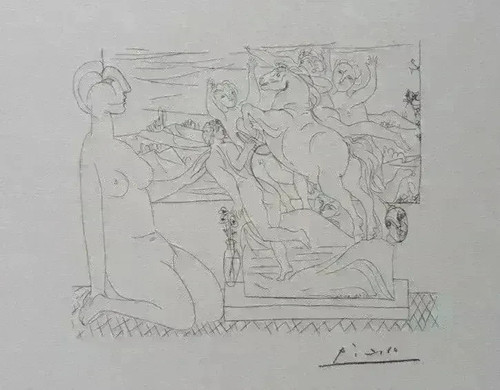 Pablo picasso scène - picasso,