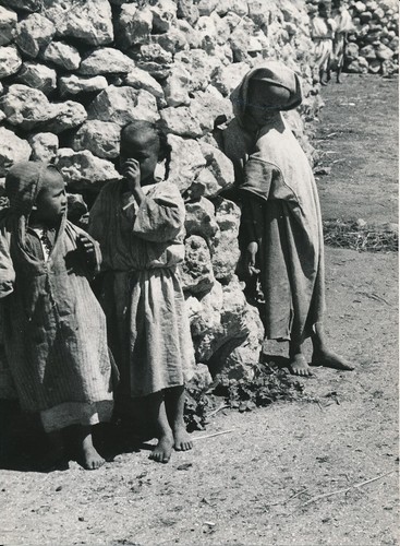 Maroc 1950 enfants - maroc, c.